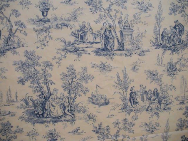 Rental store for BLUE   ANTIQUE WHITE TOILE 108  ROUND in Petoskey MI