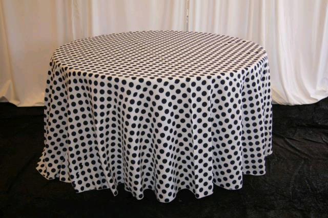 Where to find WHITE W BLACK POLKA DOT SMALL SQUARE in Petoskey