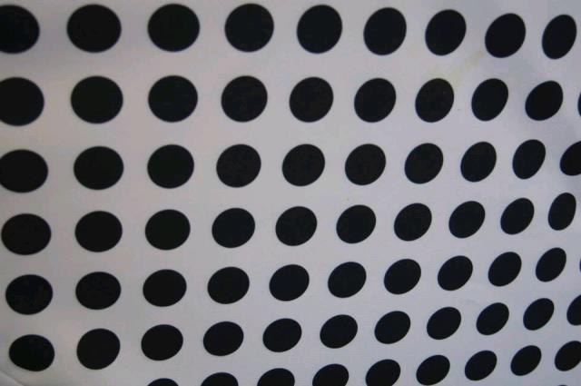 Where to find WHITE W BLACK POLKA DOT SMALL SQUARE in Petoskey