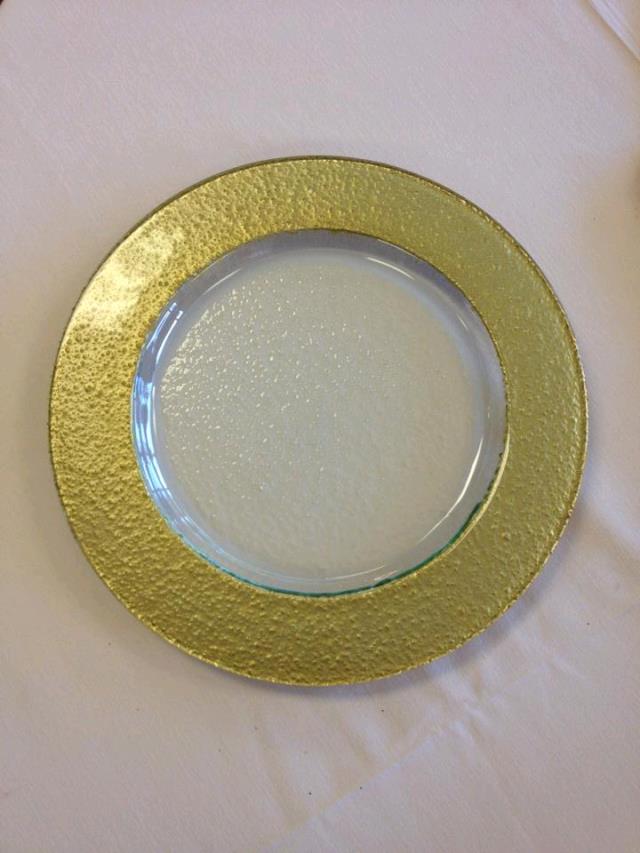 Rental store for CHARGER, GLASS W GOLD RIM in Petoskey MI