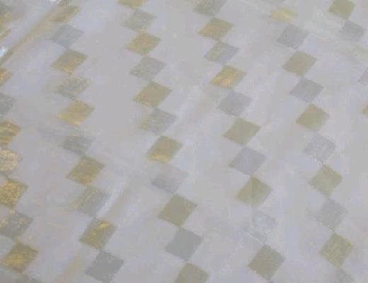 Rental store for GOLD   SILVER 1  CHECK SHEER LINEN in Petoskey MI