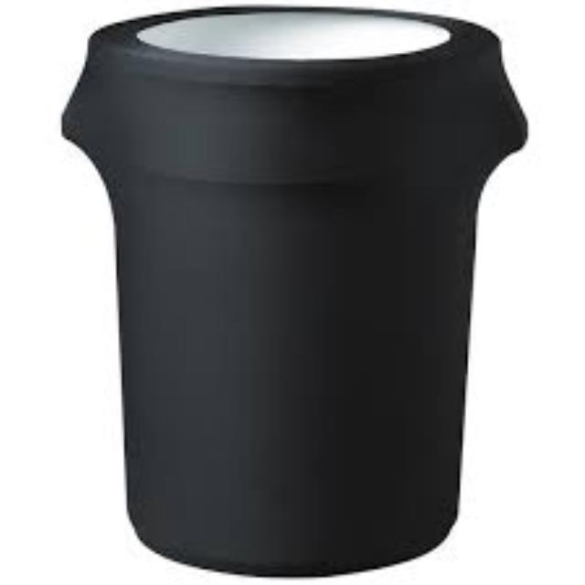Rental store for BLACK SPANDEX TRASH CAN COVER in Petoskey MI