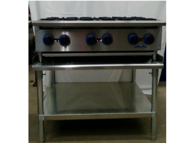 Rental store for STOVETOP, 6 BURNER PROPANE W STAND in Petoskey MI
