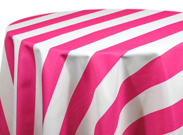 Rental store for PINK   WHITE 3  STRIPE 120  ROUND in Petoskey MI