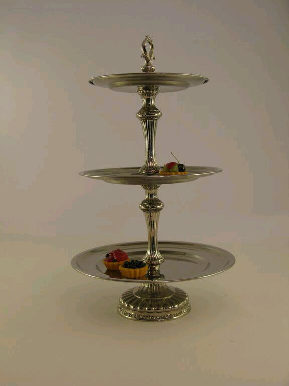 Rental store for TRAY, 3 TIER STAINLESS SMALL in Petoskey MI
