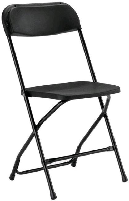 Rental store for CHAIR, PLASTIC FOLDING BLACK in Petoskey MI