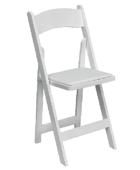 Rental store for CHAIR, GARDEN WHITE FOLDING in Petoskey MI