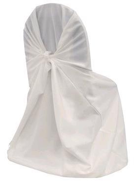 Rental store for WHITE  CHAIR COVER SACK STYLE in Petoskey MI