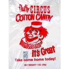 Rental store for .COTTON CANDY BAGS PKG 100 in Petoskey MI